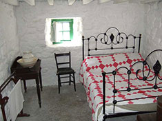 Traditional Irish Cottage bedroom