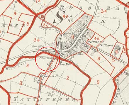 The flax mill at Tattinbarr